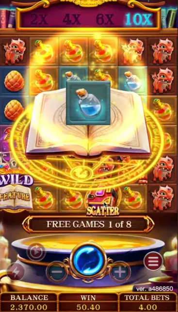 Merge Magic Slot free spins