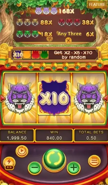 Luxury Golden Panther Slots review