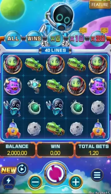 War of the Universe slots demo