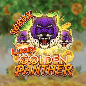 luxury golden panther